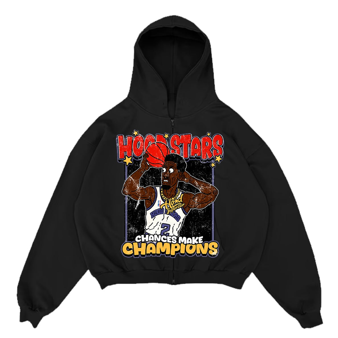 Chances Make Champions Basketball Hoodie