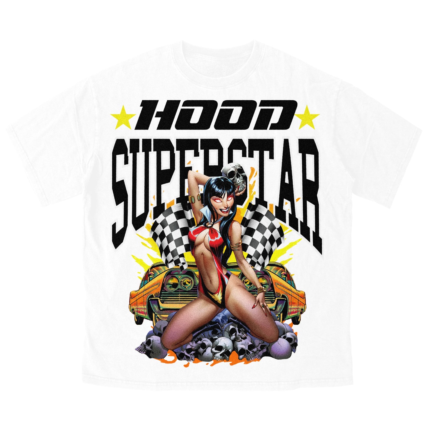Hood Superstar Racing Tee