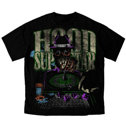 Hood Superstar Casino Tee