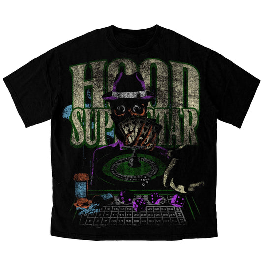 Hood Superstar Casino Tee