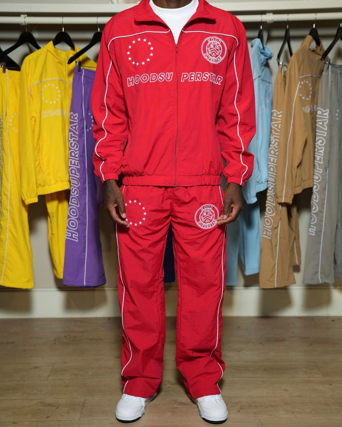 Hood Superstar Essential Nylon Tracksuit