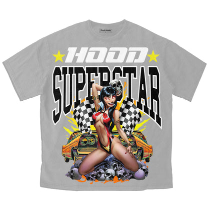 Hood Superstar Racing Tee