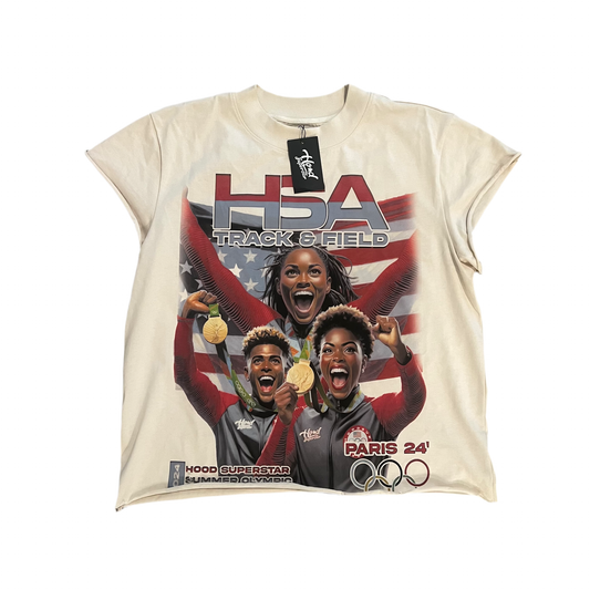 Chances Make Champions Paris’24 Olympic Cropped Tee