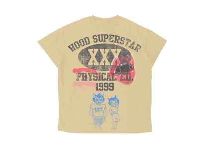 XXX Cropped Football Tee