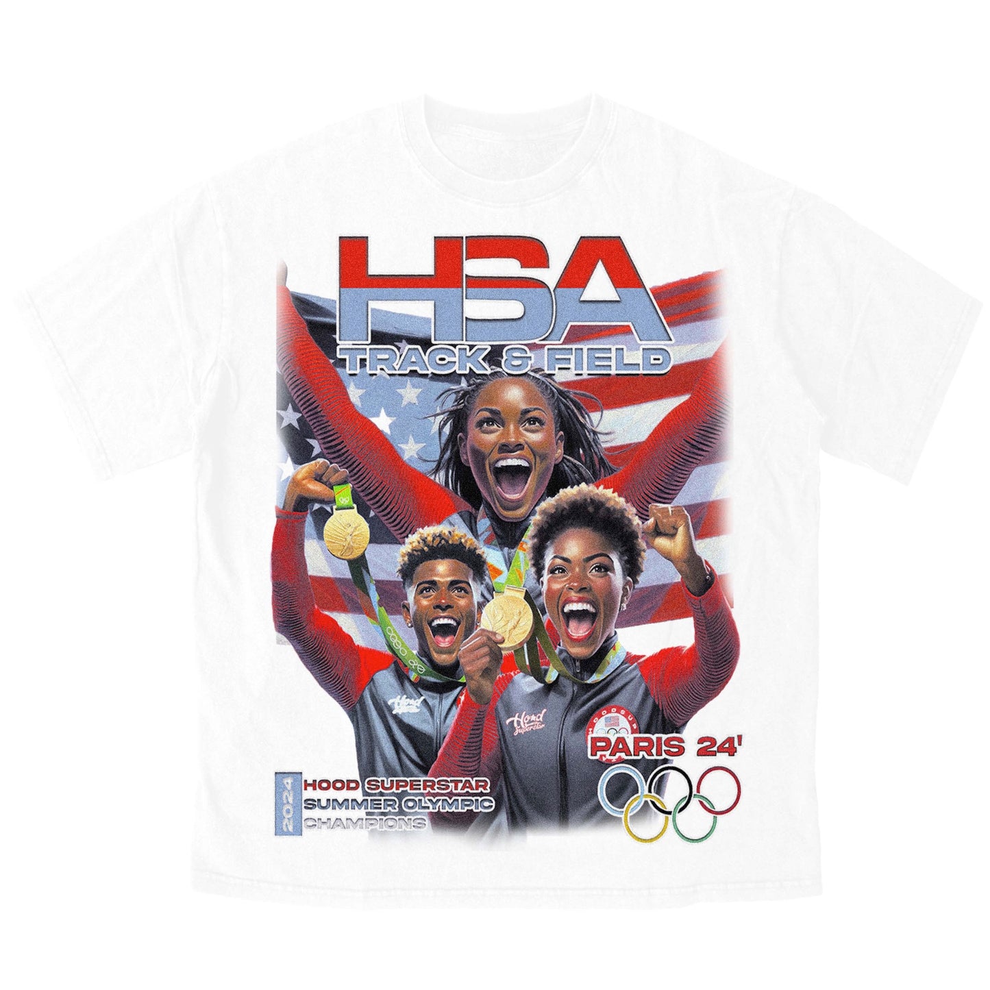 Chances Make Champions Paris’24 Olympic Tee