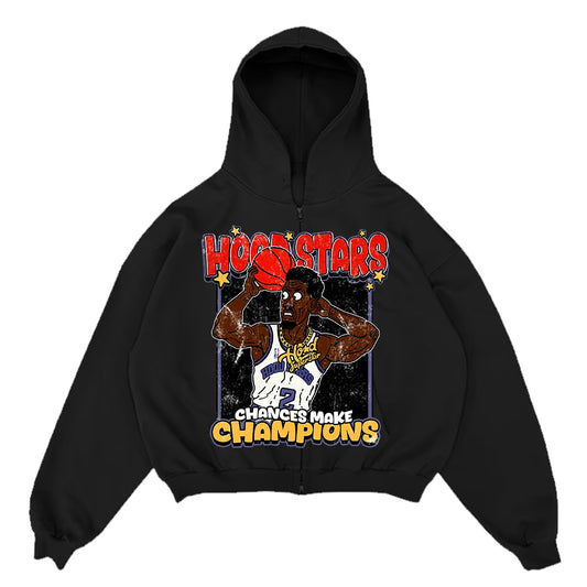 Chances Make Champions Basketball Hoodie