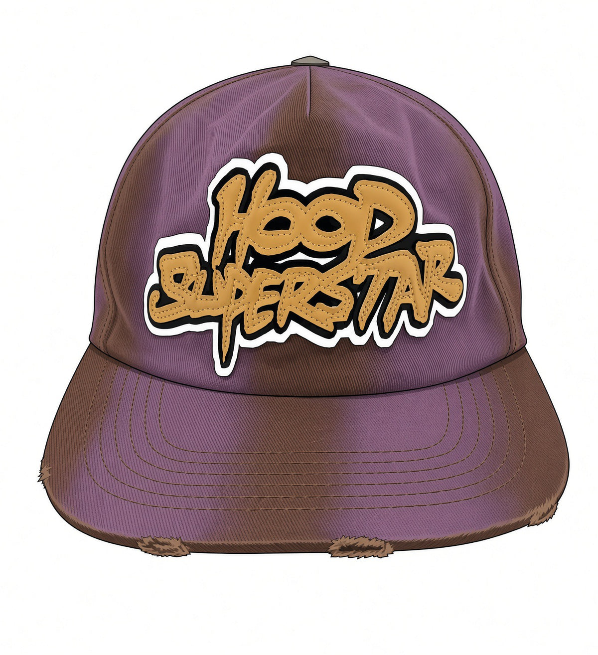 Hood Superstar Washed Hat