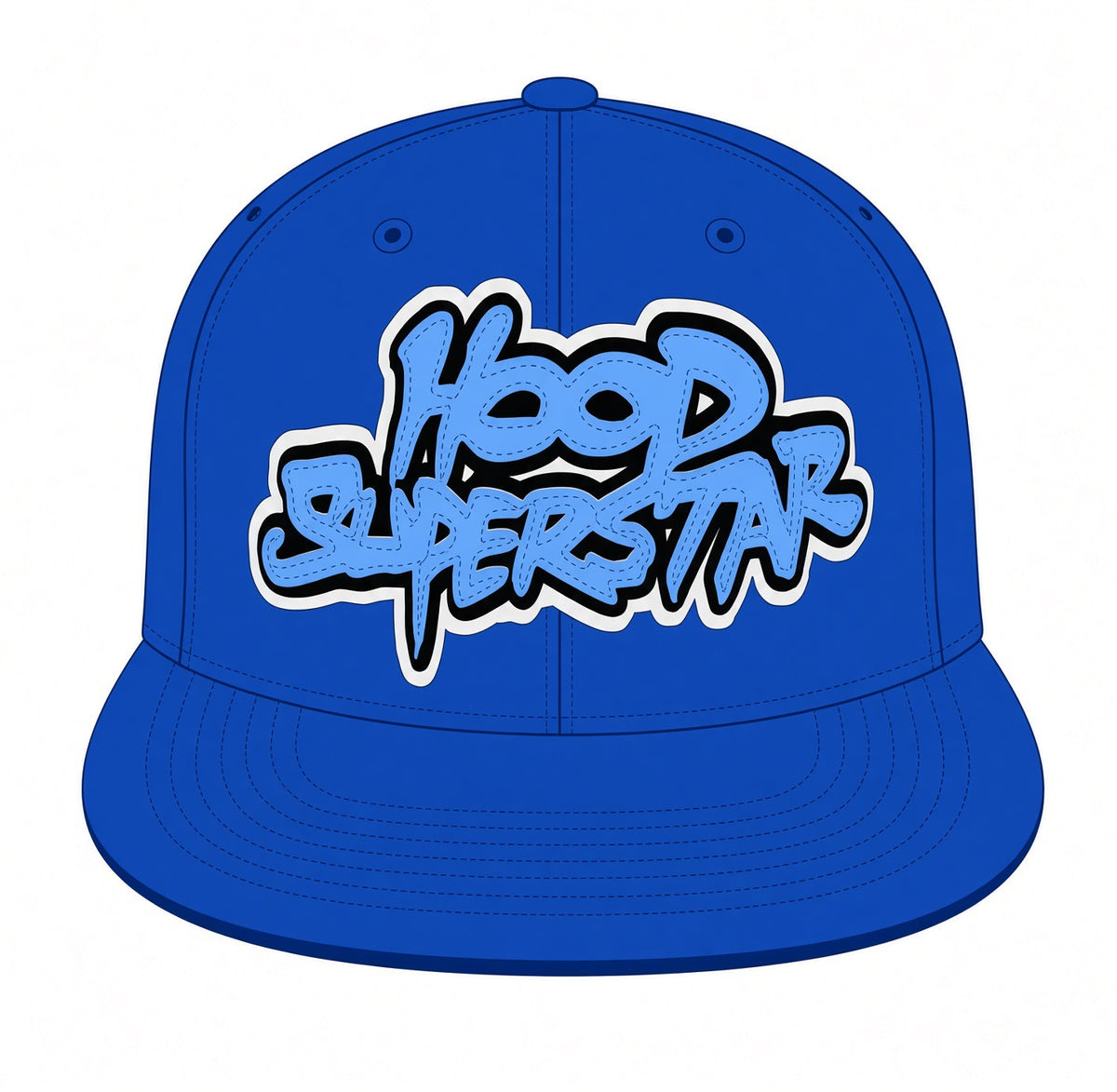 Hood Superstar Washed Hat