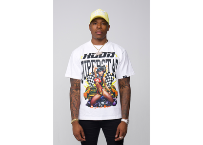 Hood Superstar Racing Tee