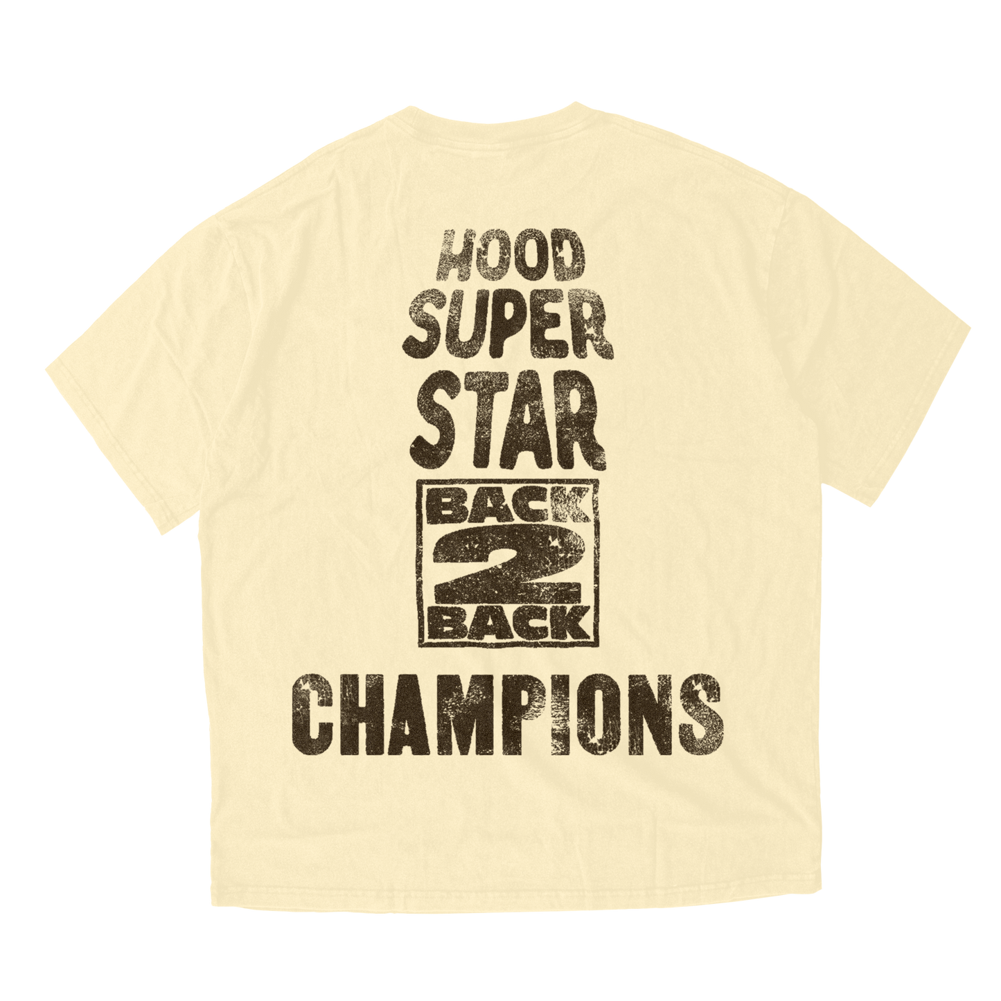 Hood Superstar Football Tee